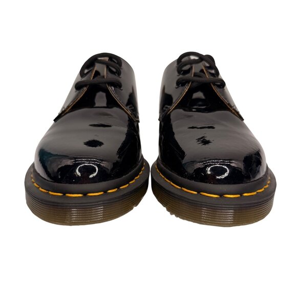 Dr. Martens 10084 Black Patent Leather Classic Lace Up Oxford EU 39 / US 8 L - Picture 9 of 11